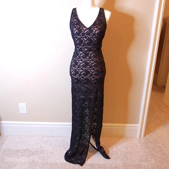 strapless open back dress Crocodile Dress Shoes | Harvey by Amali main image 1